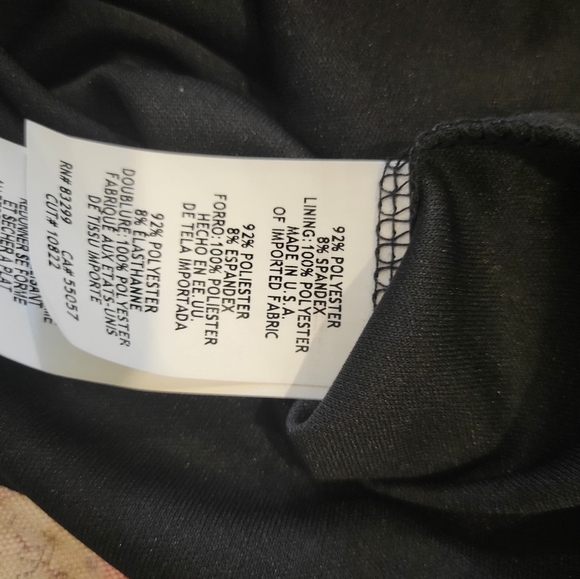 Tiana B NY Sheer Flowy Floral Print Maxi Dress Over Black Lining Med - Picture 5 of 9